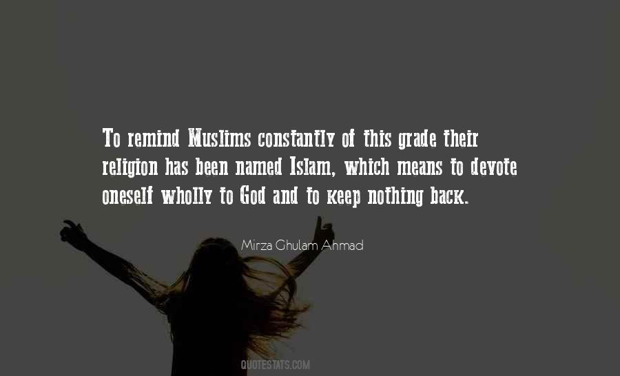 Mirza Ghulam Ahmad Quotes #249257