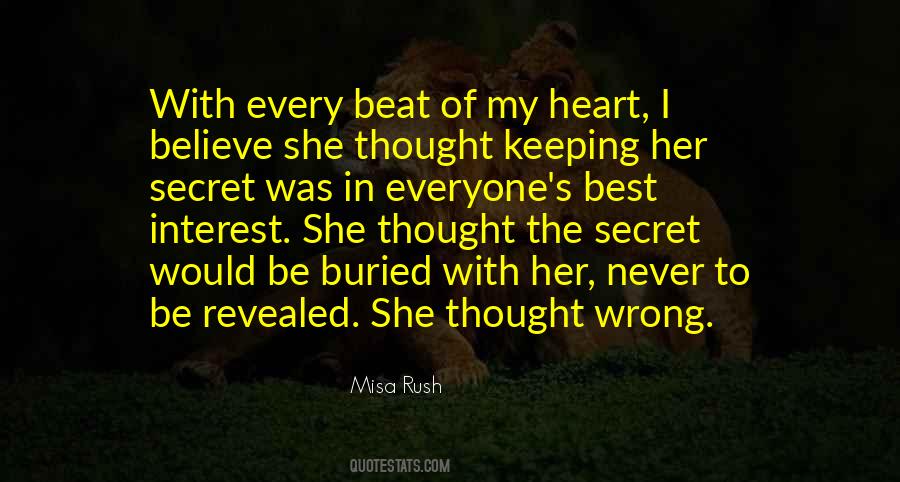 Misa Rush Quotes #1366051