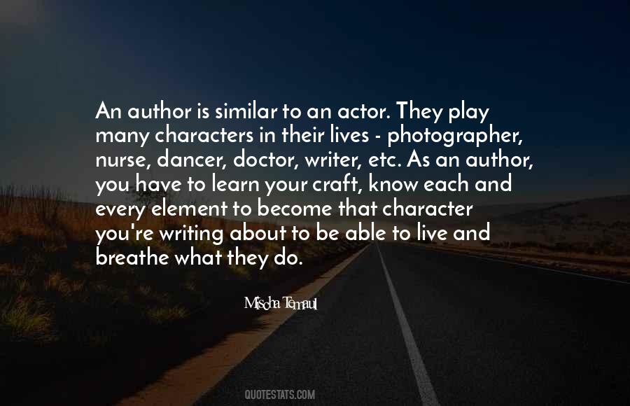 Mischa Temaul Quotes #1534844