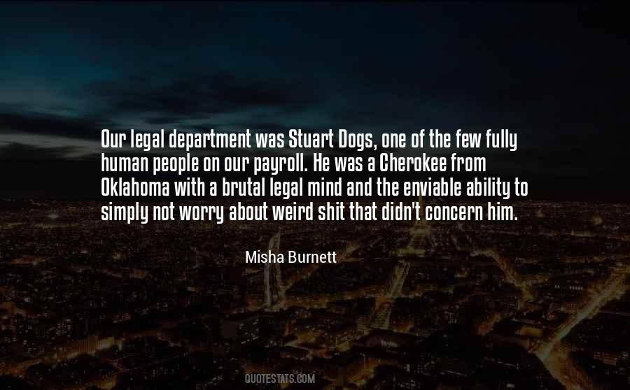 Misha Burnett Quotes #1618695