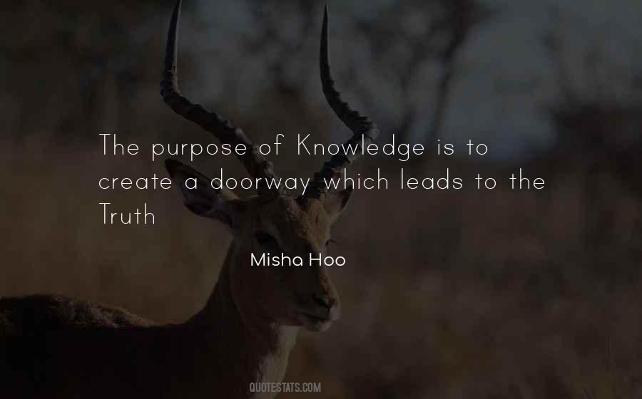 Misha Hoo Quotes #463689