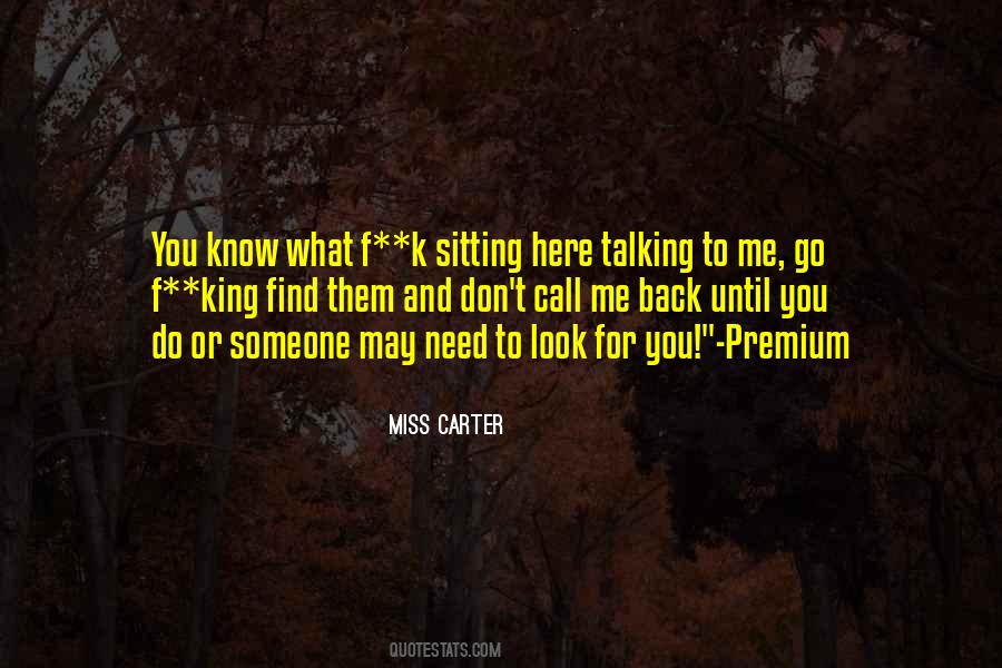 Miss Carter Quotes #673631