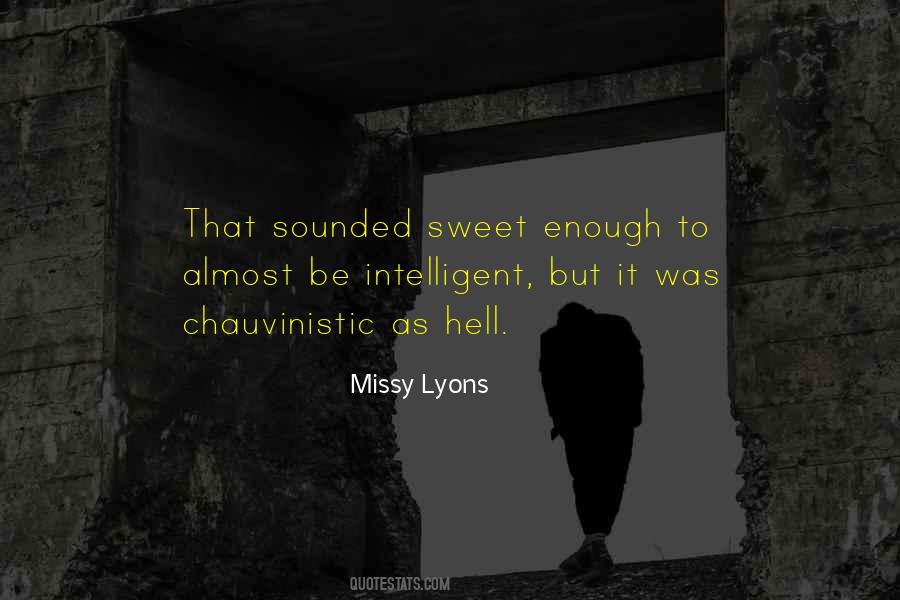 Missy Lyons Quotes #579513