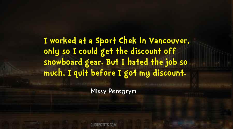 Missy Peregrym Quotes #1824537