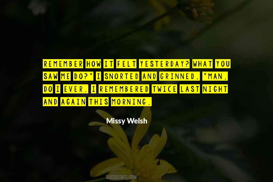 Missy Welsh Quotes #212009