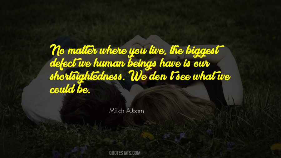 Mitch Albom Quotes #213099