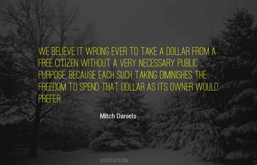 Mitch Daniels Quotes #459163