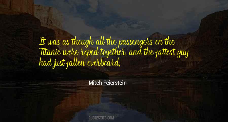 Mitch Feierstein Quotes #1331084
