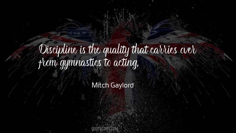 Mitch Gaylord Quotes #1022355