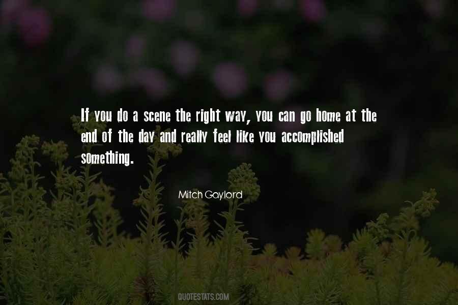 Mitch Gaylord Quotes #769177