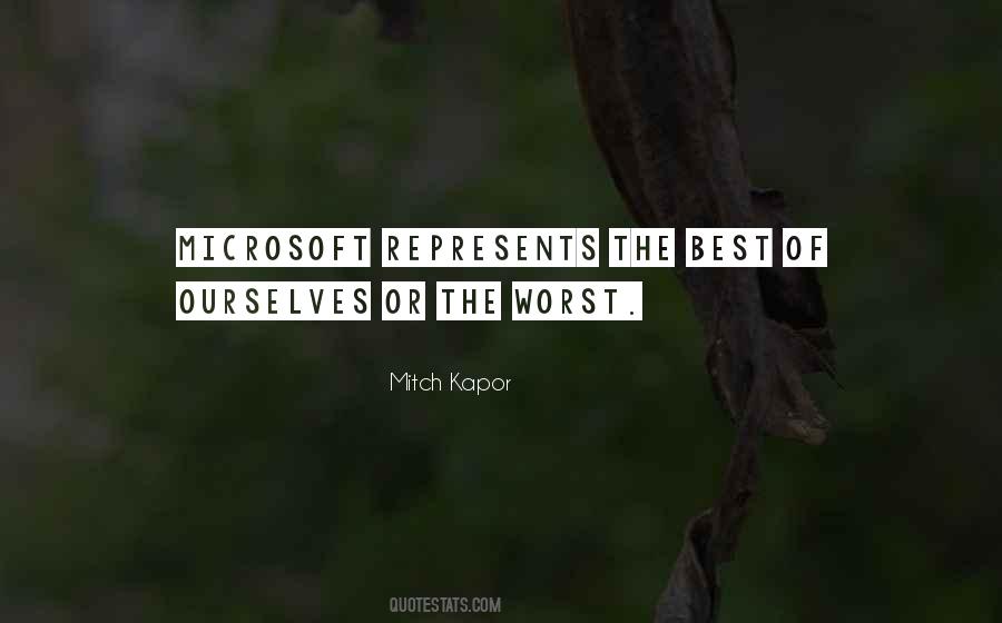 Mitch Kapor Quotes #1498872