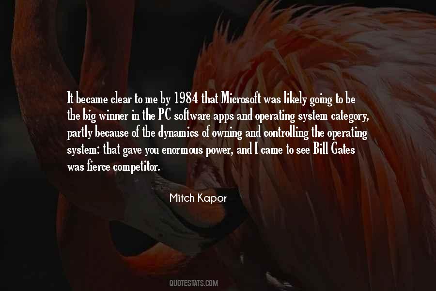 Mitch Kapor Quotes #893262