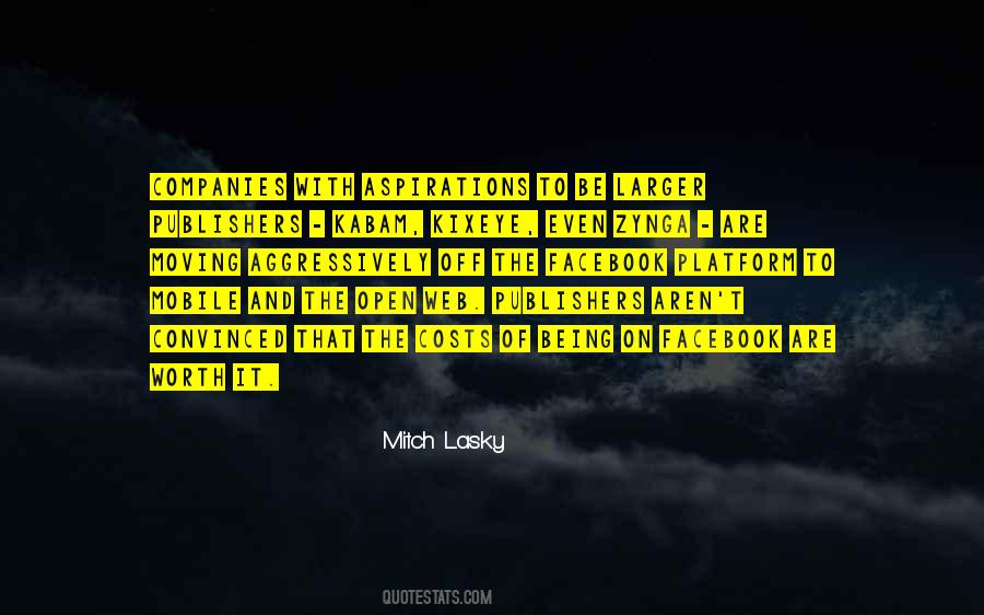 Mitch Lasky Quotes #675716