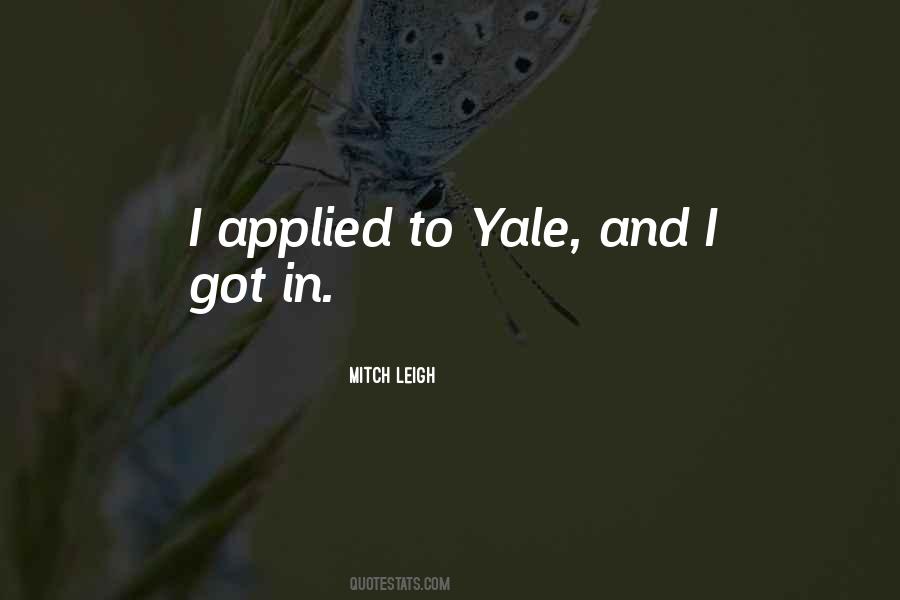 Mitch Leigh Quotes #1280262