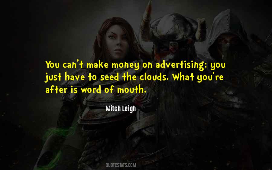 Mitch Leigh Quotes #300781