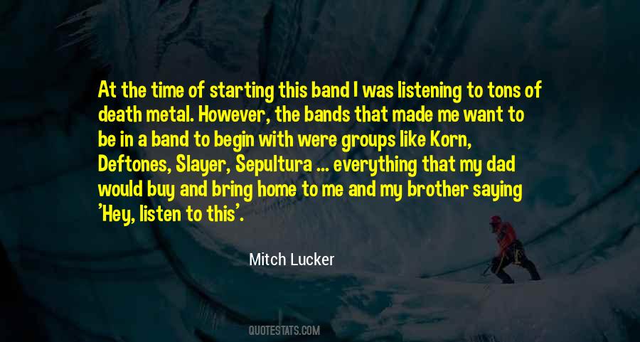 Mitch Lucker Quotes #1204348