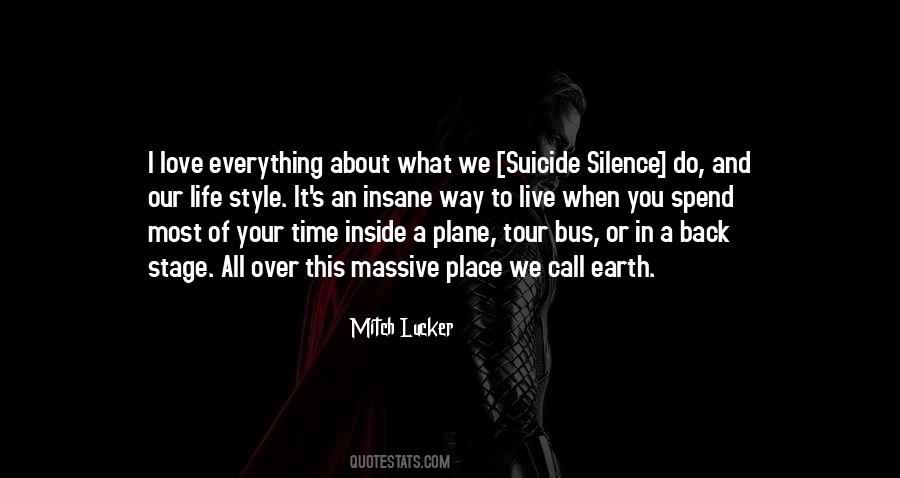 Mitch Lucker Quotes #699855