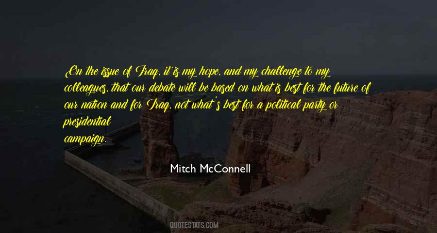 Mitch McConnell Quotes #815355