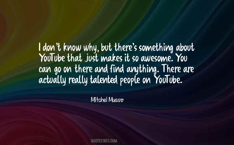 Mitchel Musso Quotes #833892