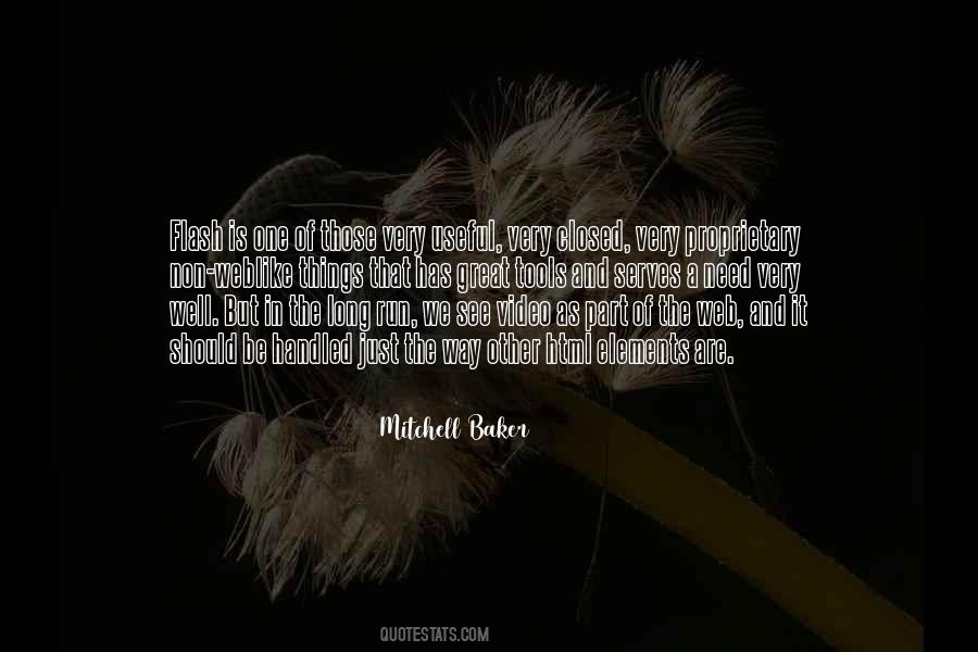 Mitchell Baker Quotes #540986