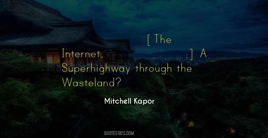 Mitchell Kapor Quotes #319682