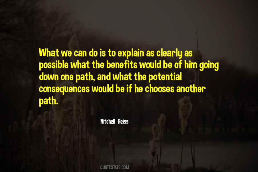 Mitchell Reiss Quotes #1439972