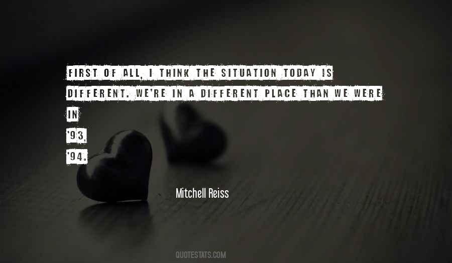 Mitchell Reiss Quotes #1818551