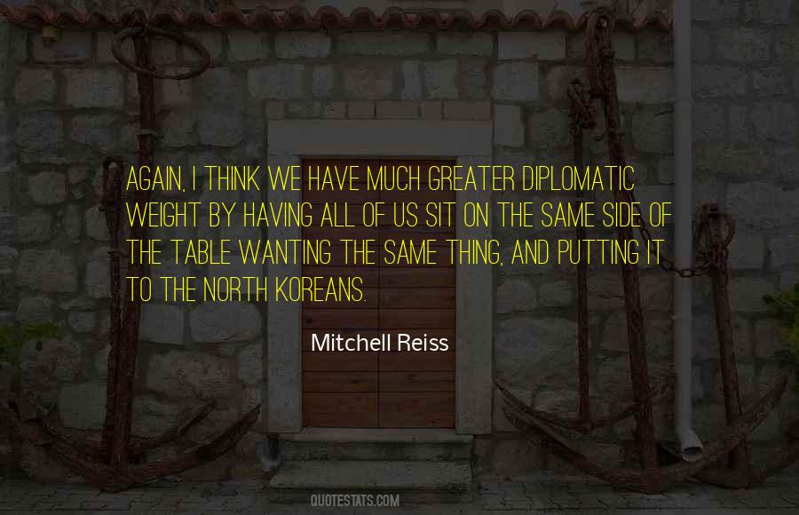 Mitchell Reiss Quotes #436310