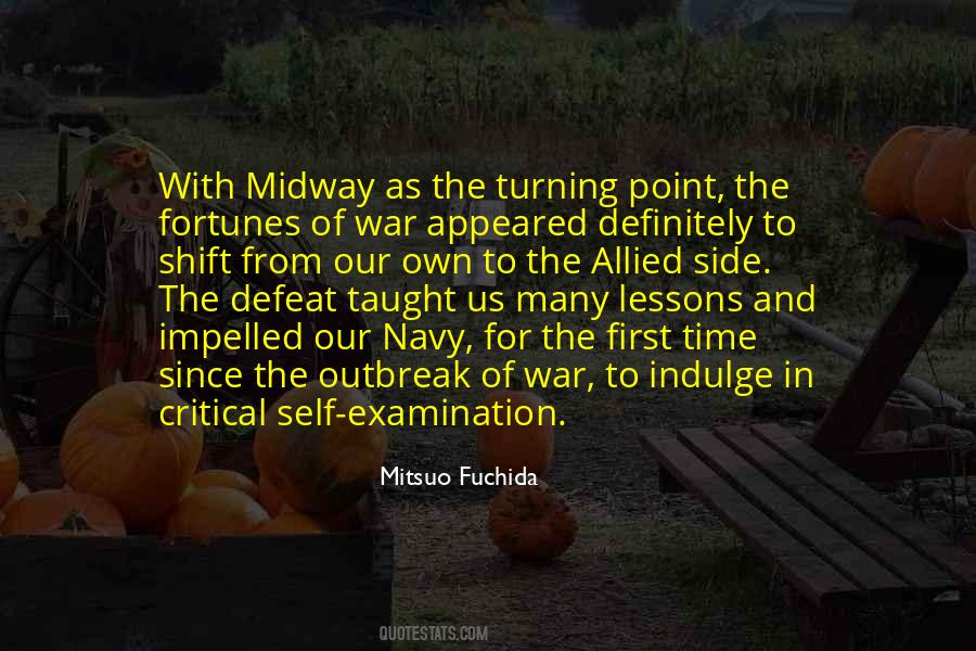 Mitsuo Fuchida Quotes #17079