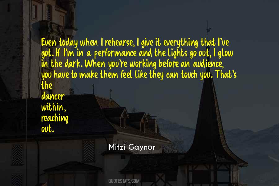 Mitzi Gaynor Quotes #530995