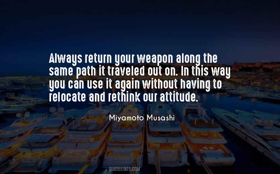 Miyamoto Musashi Quotes #1069657