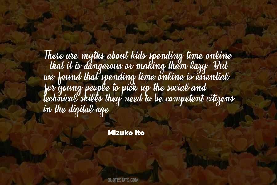 Mizuko Ito Quotes #678599