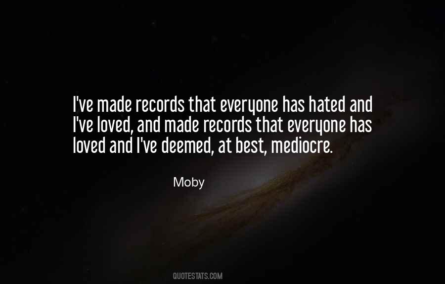 Moby Quotes #370796