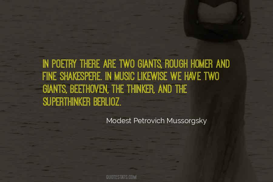 Modest Petrovich Mussorgsky Quotes #1330968