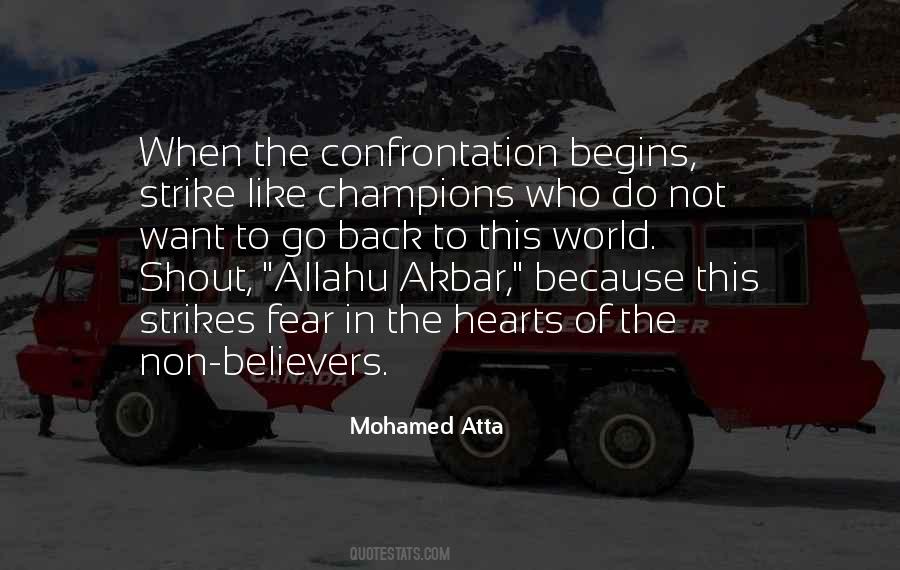 Mohamed Atta Quotes #91923