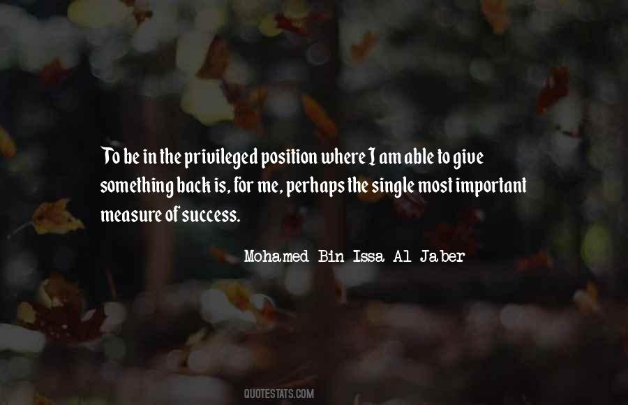 Mohamed Bin Issa Al Jaber Quotes #1388390