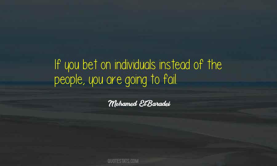 Mohamed ElBaradei Quotes #1254952