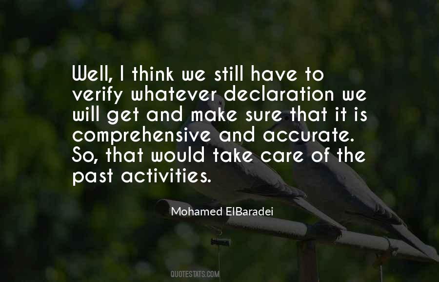 Mohamed ElBaradei Quotes #1293783