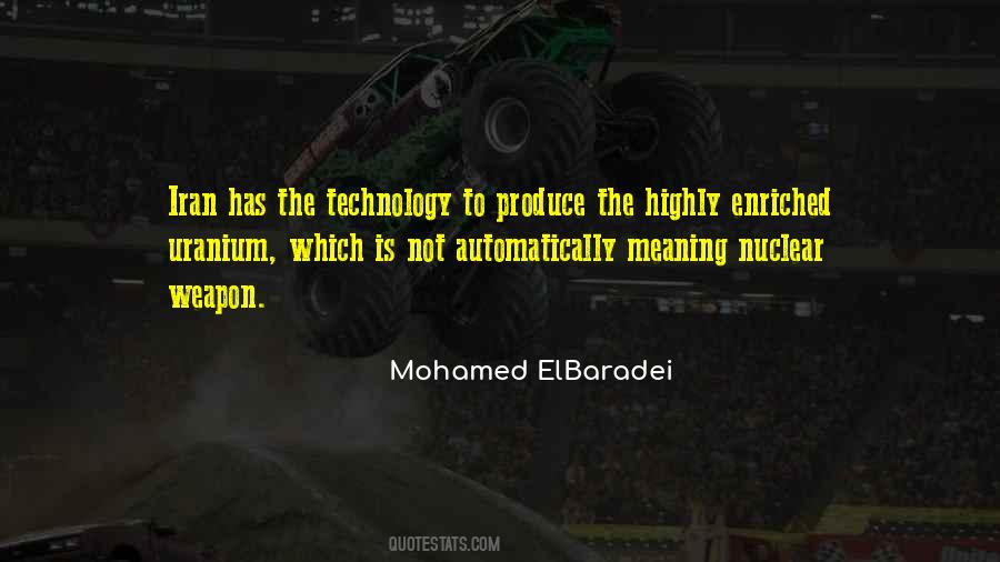 Mohamed ElBaradei Quotes #266990