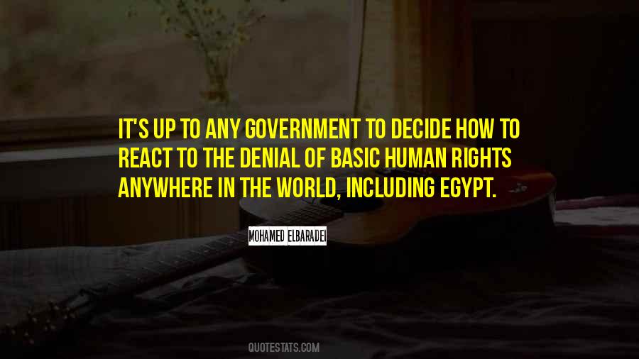 Mohamed ElBaradei Quotes #328672