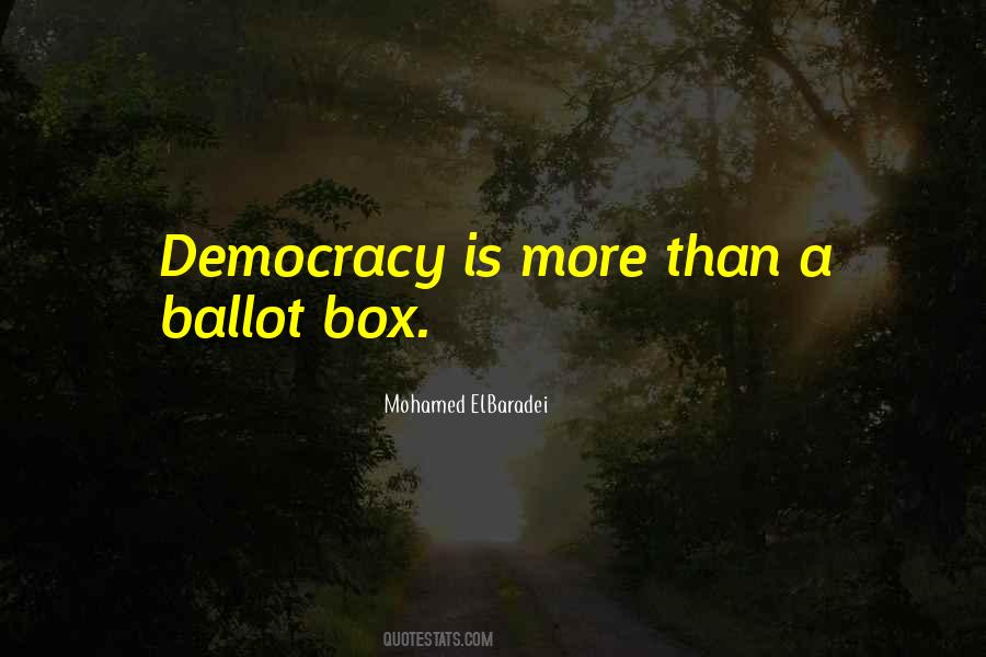 Mohamed ElBaradei Quotes #332322