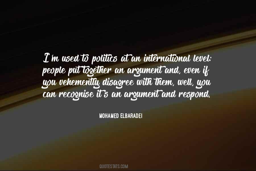 Mohamed ElBaradei Quotes #435787