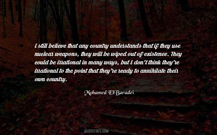 Mohamed ElBaradei Quotes #563709