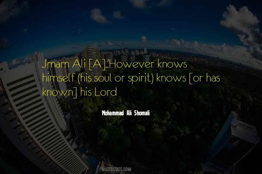 Mohammad Ali Shomali Quotes #1155137