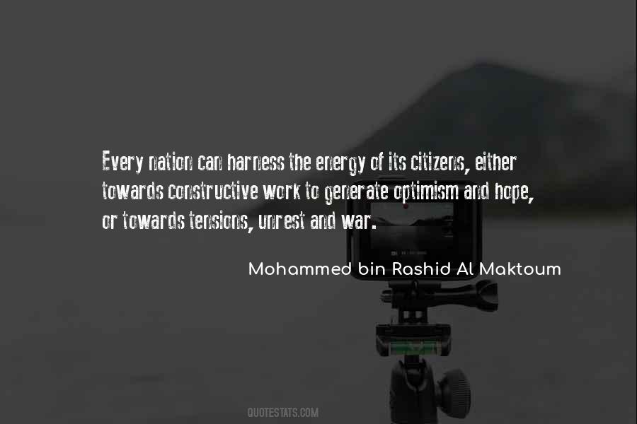 Mohammed Bin Rashid Al Maktoum Quotes #710617