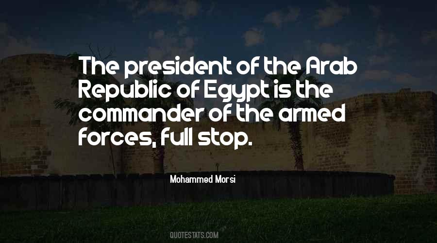 Mohammed Morsi Quotes #19016