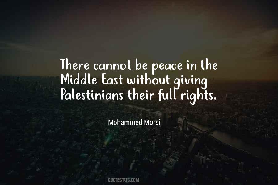 Mohammed Morsi Quotes #769572