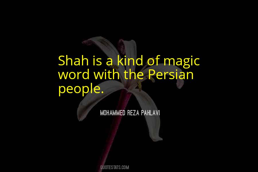 Mohammed Reza Pahlavi Quotes #1293446