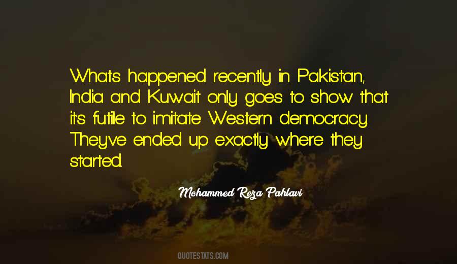 Mohammed Reza Pahlavi Quotes #448902