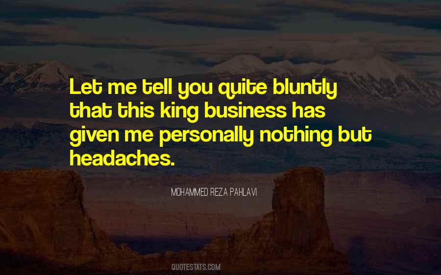 Mohammed Reza Pahlavi Quotes #636430